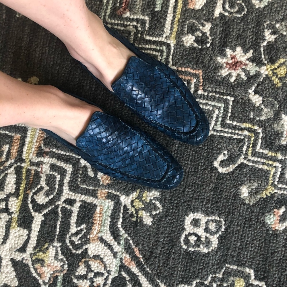 Italian leather loafers